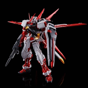 Gundam 1/100 MG Seed MBF-P02 Astray Red Frame Flight Unit Lowe Guele's Use Mobile Suit Model Kit Exclusive Fantasy Toy Articulated Toy
