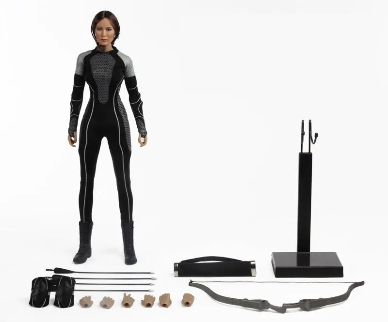 Play Toy 1/6 Scale Athletic Girl Action Figure Custom The Hunger Game Jennifer Lawarnce P008 Robot Toy