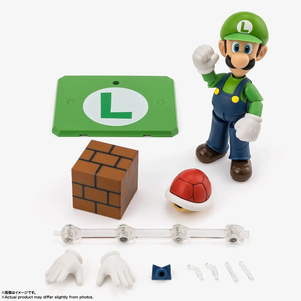 S.H. Figuarts Super Mario Luigi Action Figure SciFi Technology