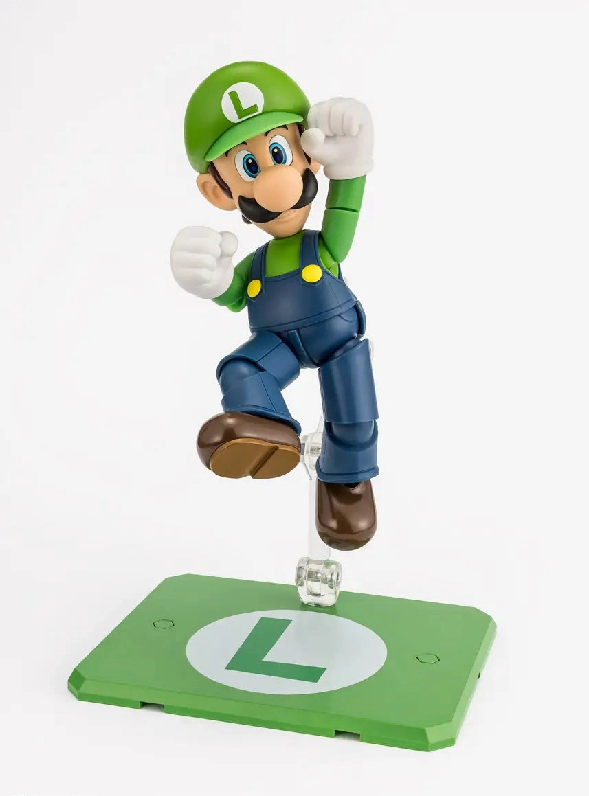 Weather Resistant Rocket Launch S.H. Figuarts Super Mario Luigi Action Figure