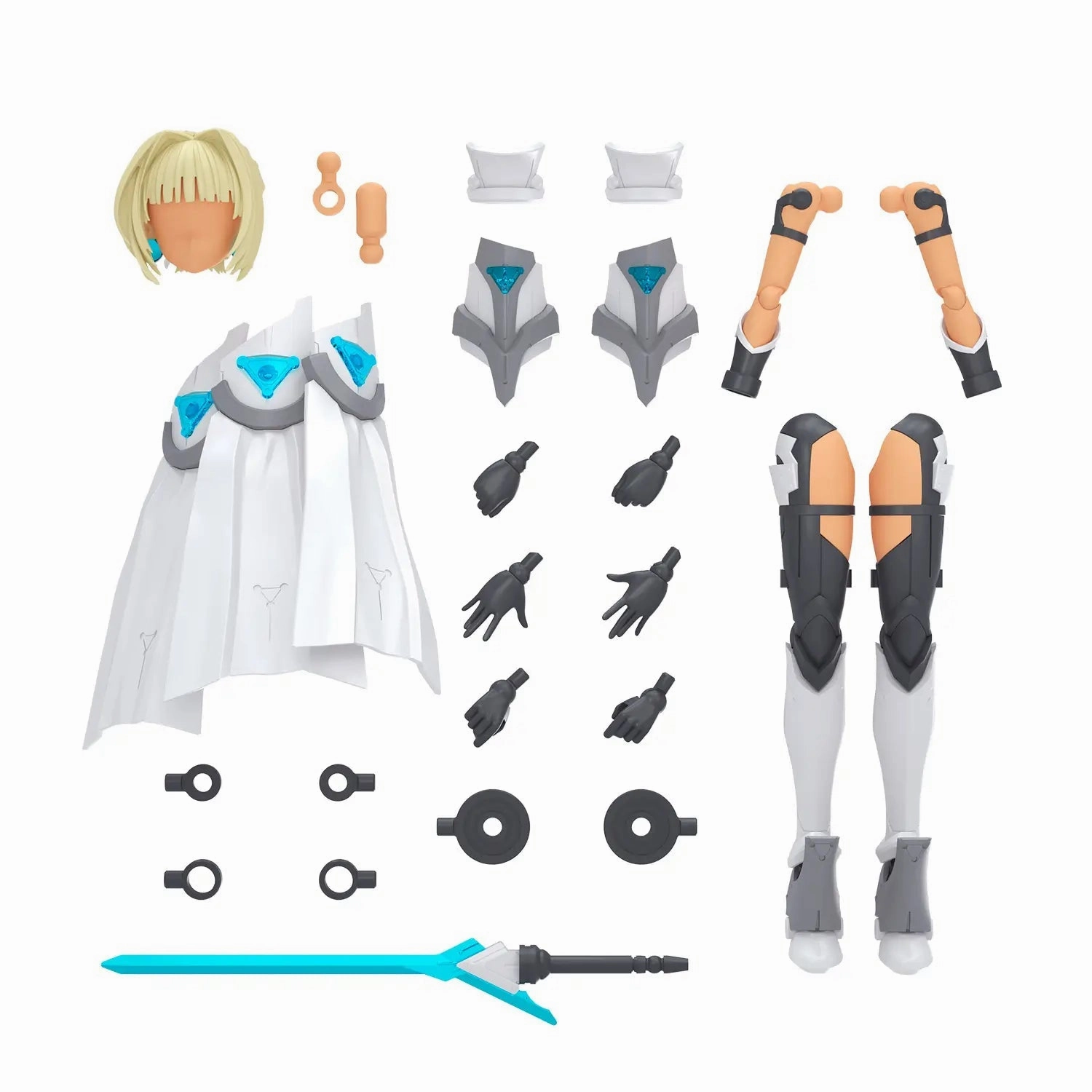 Extreme Sport Element Collection Bandai 30 Minutes Sisters 30MS OP-23 Option Parts Set 23 Valkyrie Costume (Color C) Model Kit
