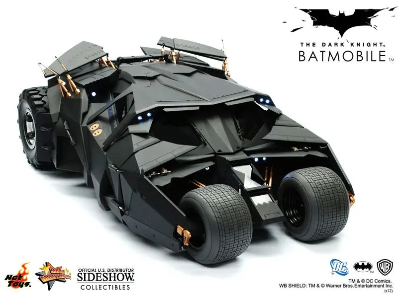Hot Toys 1/6 Batman The Dark Knight Batmobile (Tumbler) Sixth Scale Figure MMS069 Sound Effect Robot Model