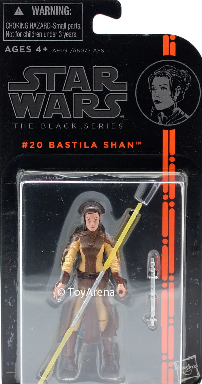 Summer Toy Mythological God LOOSE - Star Wars The Black Series #20 Bastila Shan 3.75 Inch Figure