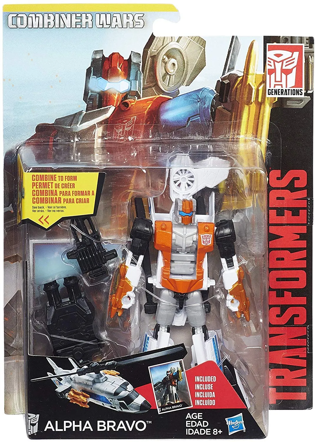 Transformers Generations Combiner Wars Deluxe Class Alpha Bravo Action Figure Chibi Hero