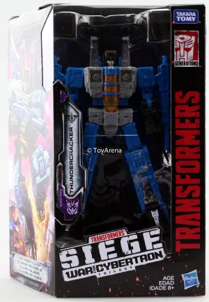 Industrial Decor Transformers Generations War For Cybertron: Siege Voyager Thundercracker Action Figure WFC-S39
