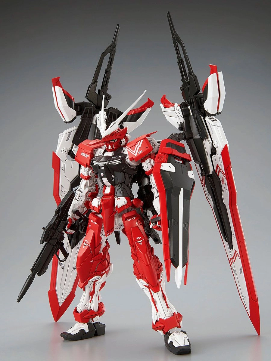 Gundam 1/100 MG Seed Astray MBF-02VV Gundam Astray Turn Red Model Kit Resale Value Tropical theme