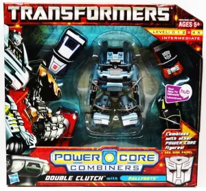Transformers Power Core Combiners Double Clutch With Rallybots Samurai Figure