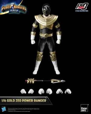 ThreeZero FigZero 1/6 Power Rangers Zeo Gold Zeo Ranger Scale Action Figure Anime Model Animation Character