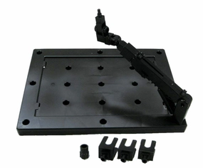 Staff Pick Display Statue Gundam Action Base 3 Black Stand Model Kit