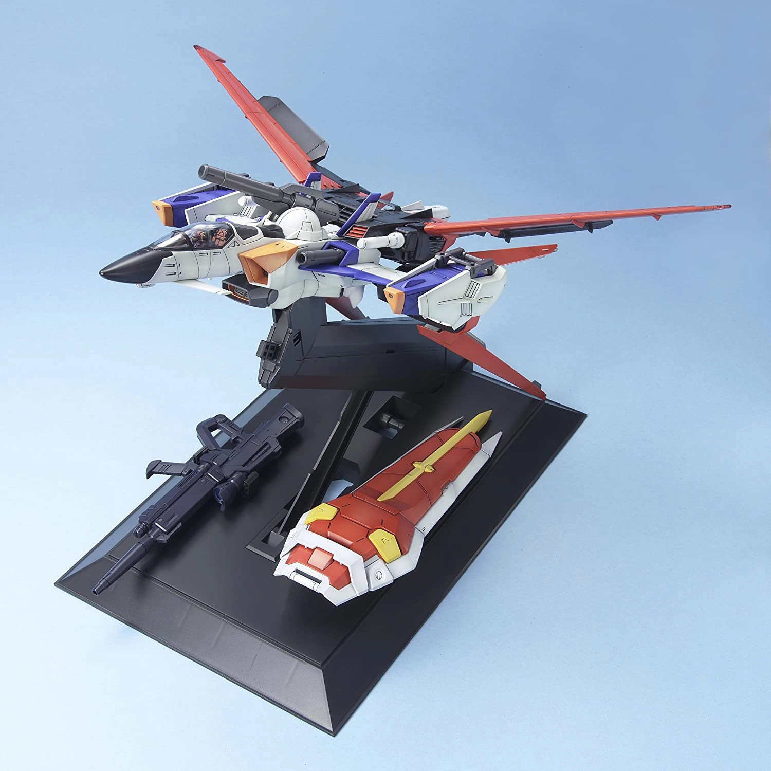 Hero Replica Childrens Toy Gundam 1/60 PG Seed FX-550 Skygrasper   AQM/E-X01 Aile Striker Model Kit