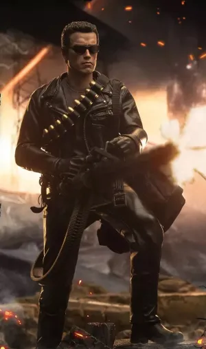 Secret Figure Video game Present Toys 1/6 Future Warrior T800 Sixth Scale Action Figure PT-39