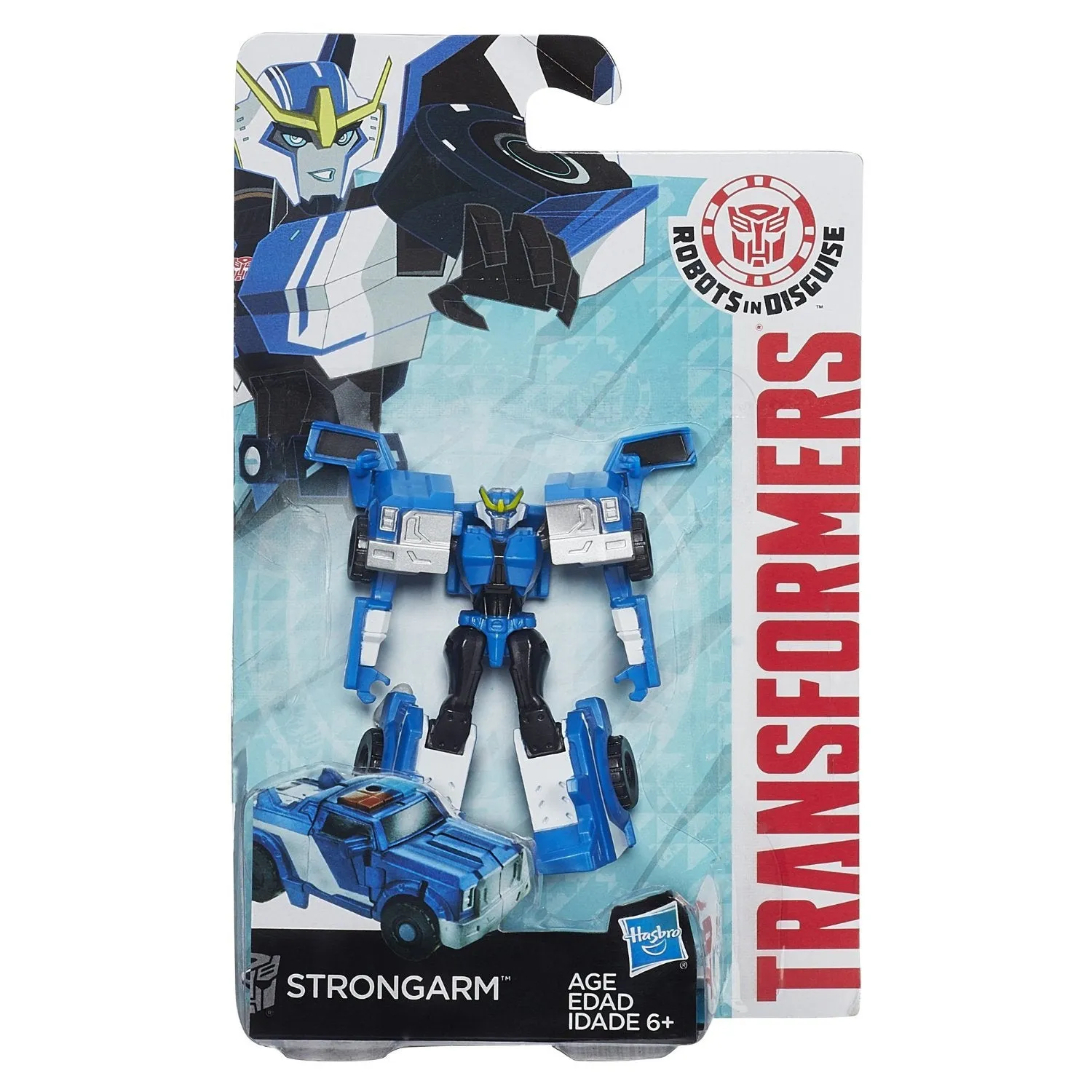 Transformers Robots in Disguise Legion Class Strongarm 4-Inch Figure Pearlescent Shine Anniversary Present