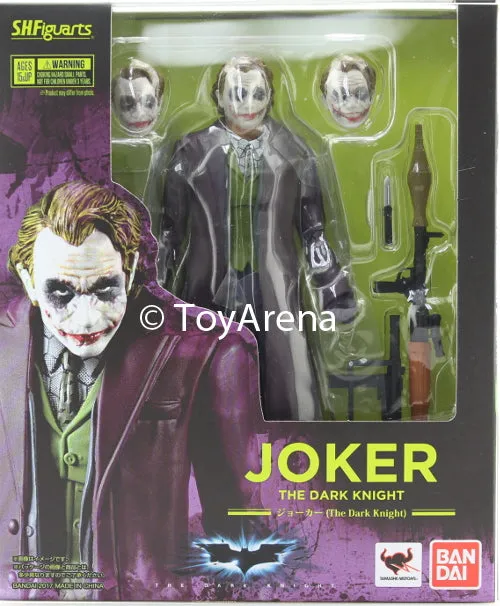 S.H. Figuarts DC Comics The Joker The Dark Knight Ver Action Figure Painted Model