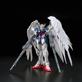 Gundam 1/144 RG #17 Wing Endless Waltz XXXG-00W0 Wing Gundam Zero EW (Wing Zero Custom) Model Kit Handicraft Item Fantasy Elf