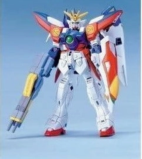 Fan Convention Gundam 1/144 NG Wing W-09 Wing Gundam 0 (Zero) XXXG-00W0 Model Kit