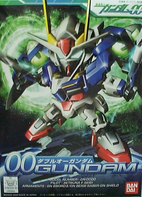Gaming Peripheral Gundam SD BB #316 OO Gundam Mobile Suit Model Kit