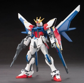 Durable Material Gundam 1/144 HGBF #001 GAT-X105B/FP Build Strike Gundam Full Package Model Kit