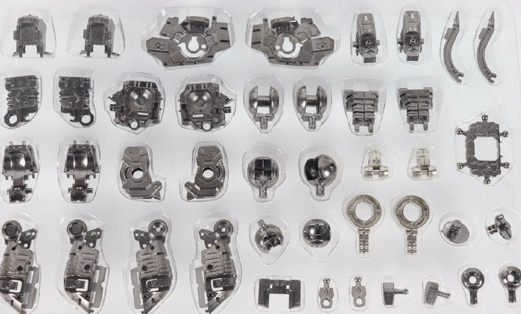 Gaming Model Streaming Decor Roast Duck Gundam 1/100 MG Hi Nu Ver. Ka Metal Diecast Upgrade Parts