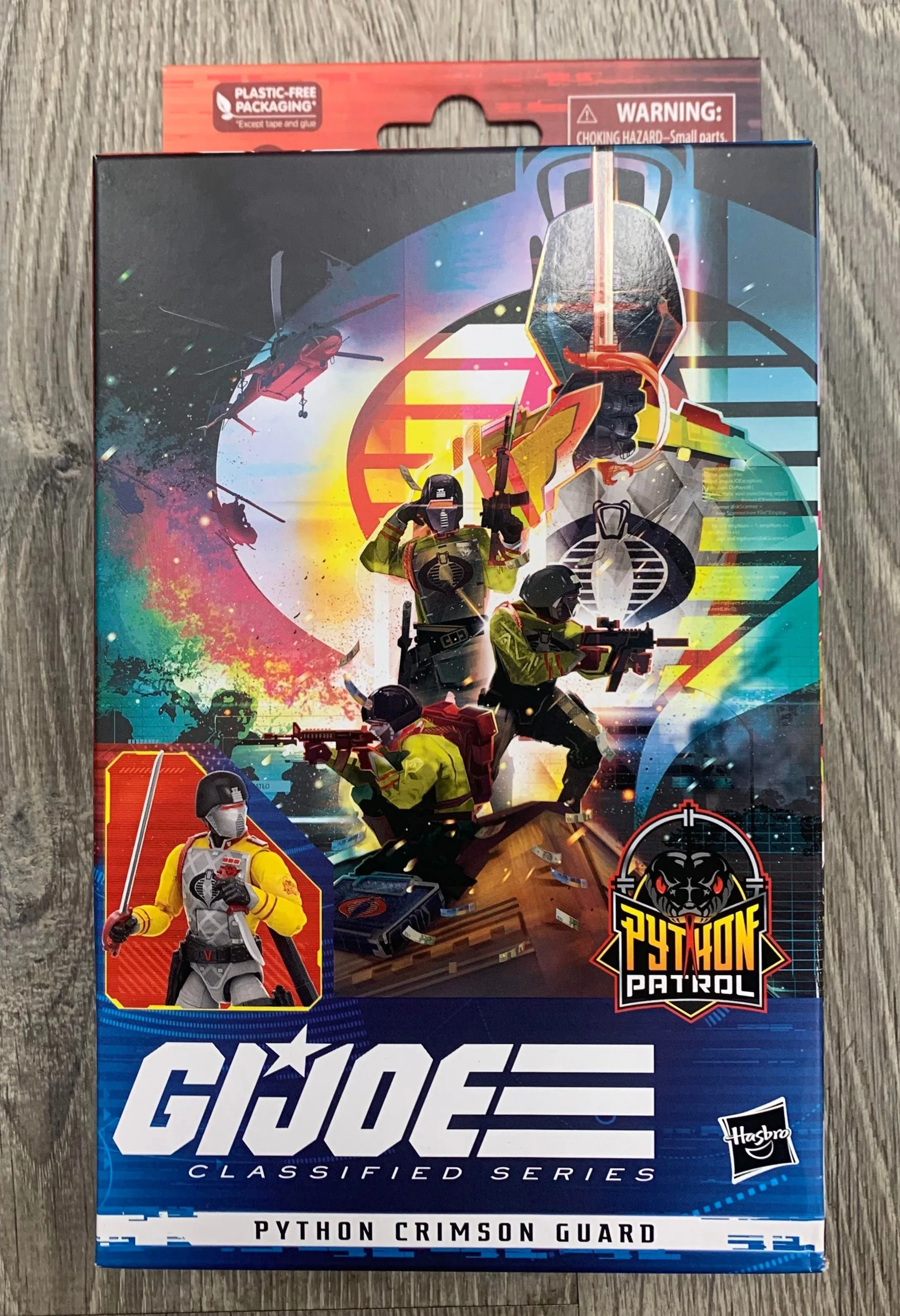 Showcase Piece Contemporary Art Hasbro G.I. Joe Classified Series #66 Python Crimson Guard (Python Patrol) Exclusive Action Figure