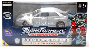 Transformers Alternators #04 Silverstreak - Subaru Impreza WRX Shelf Wear Mecha Robot Gender Neutral