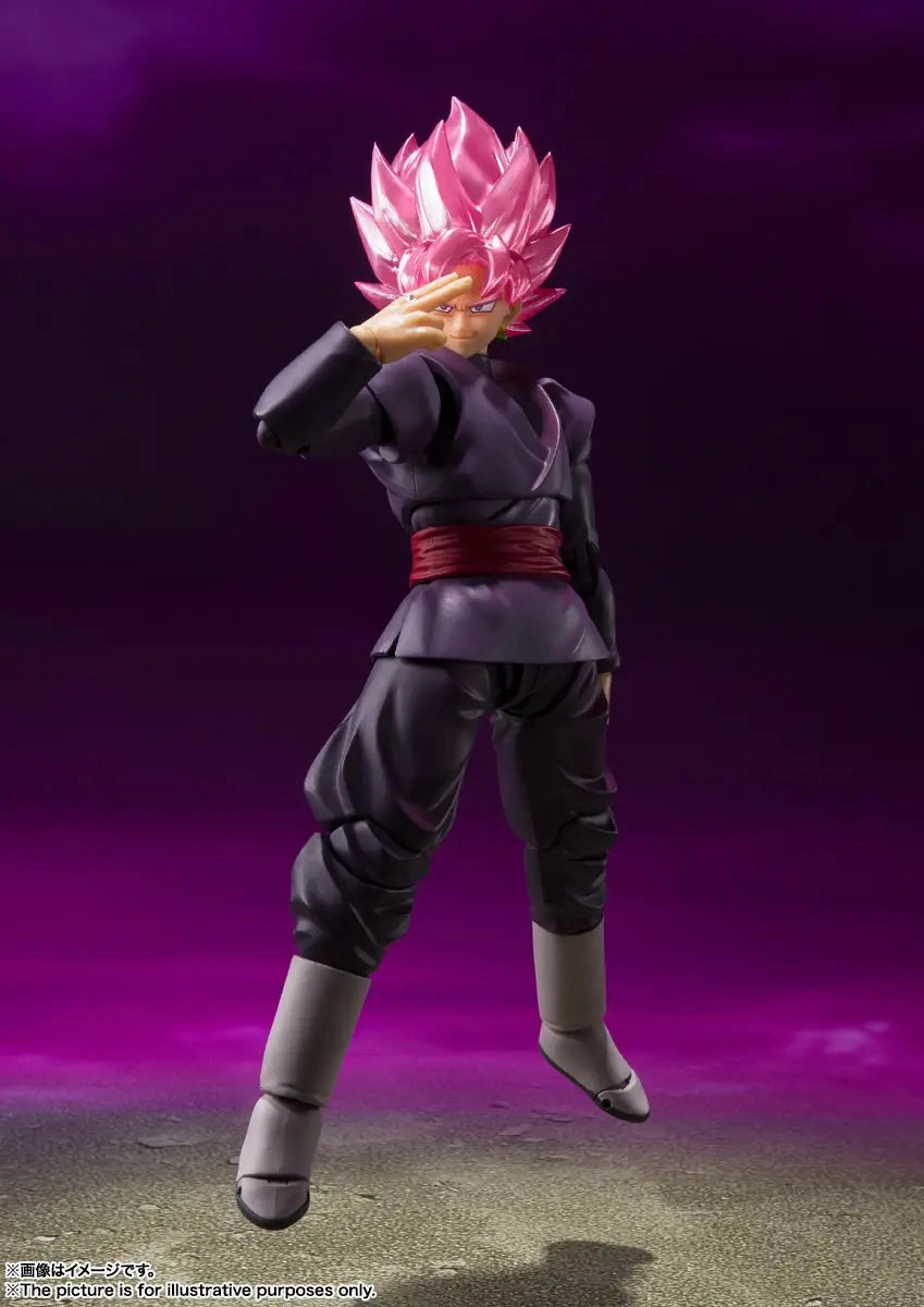 Sensory Exploration Nebula Model S.H. Figuarts Dragon Ball Super Saiyan Rose Goku Black (Reissue) Action Figure