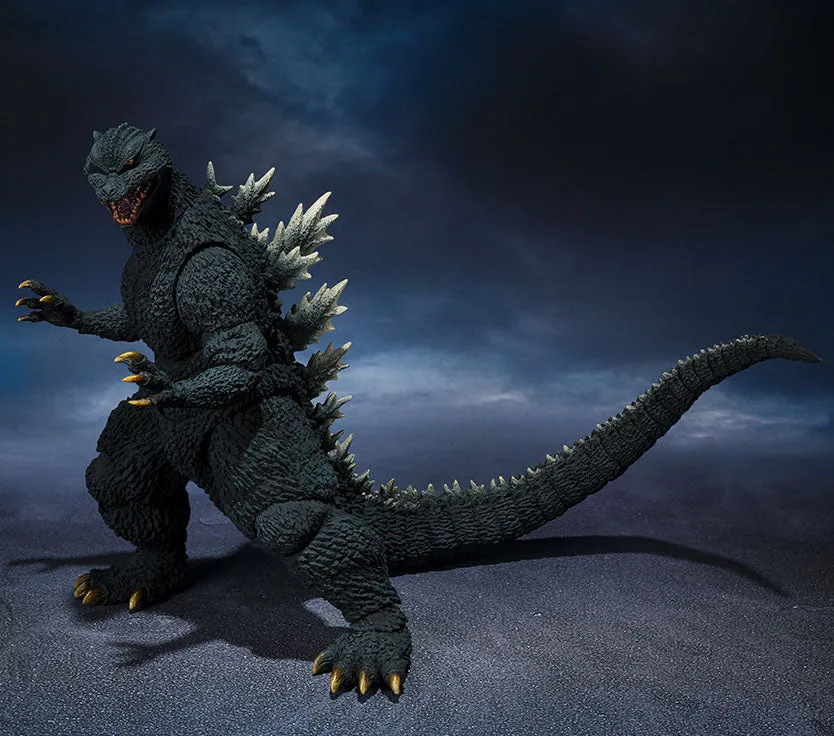 S.H. Monsterarts Godzilla: Final Wars Godzilla 2004 Action Figure Chrome Plated