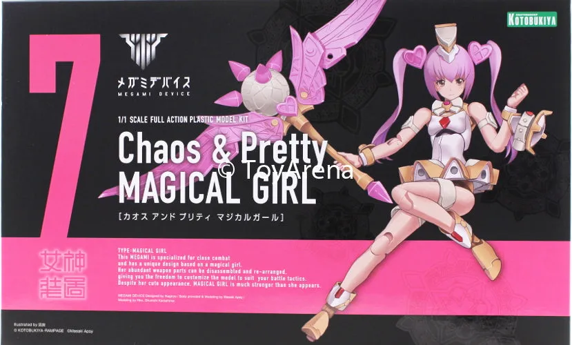 Legendary Status Kotobukiya Megami Device #07 Chaos & Pretty Magical Girl Model Kit KP429