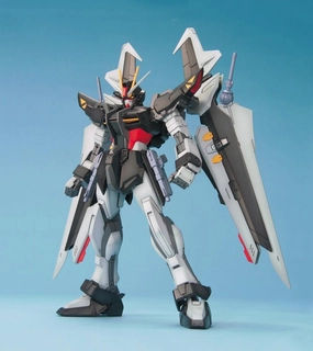 Gold Leaf Gundam 1/100 MG Seed CE:73: Stargazer GAT-X105E AQM/E-X09S Strike Noir Model Kit