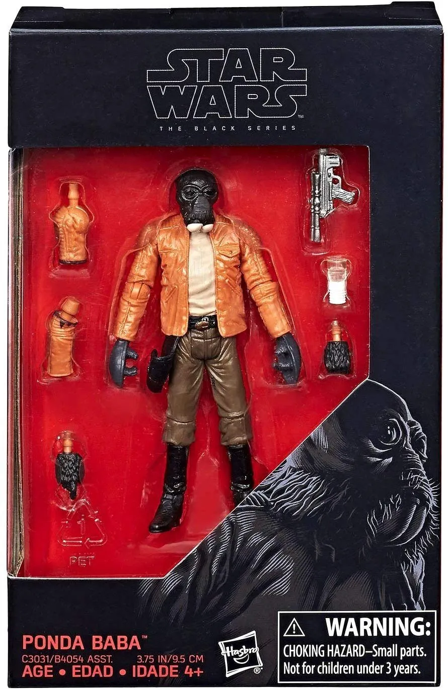 Star Wars The Black Series Ponda Baba Walmart Exclusive 3.75 in Action Figure Variant Paint