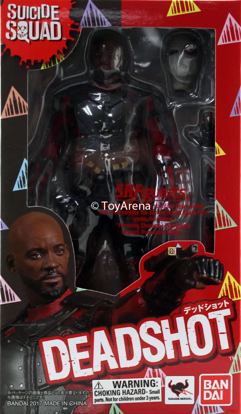 S.H. Figuarts DC ComicsDeadshot Suicide Squad Action Figure Miniature Hero