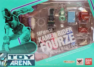 School Project Swapable Head S.H. Figuarts Fourze Module Set 05 Kamen Rider Action Figure
