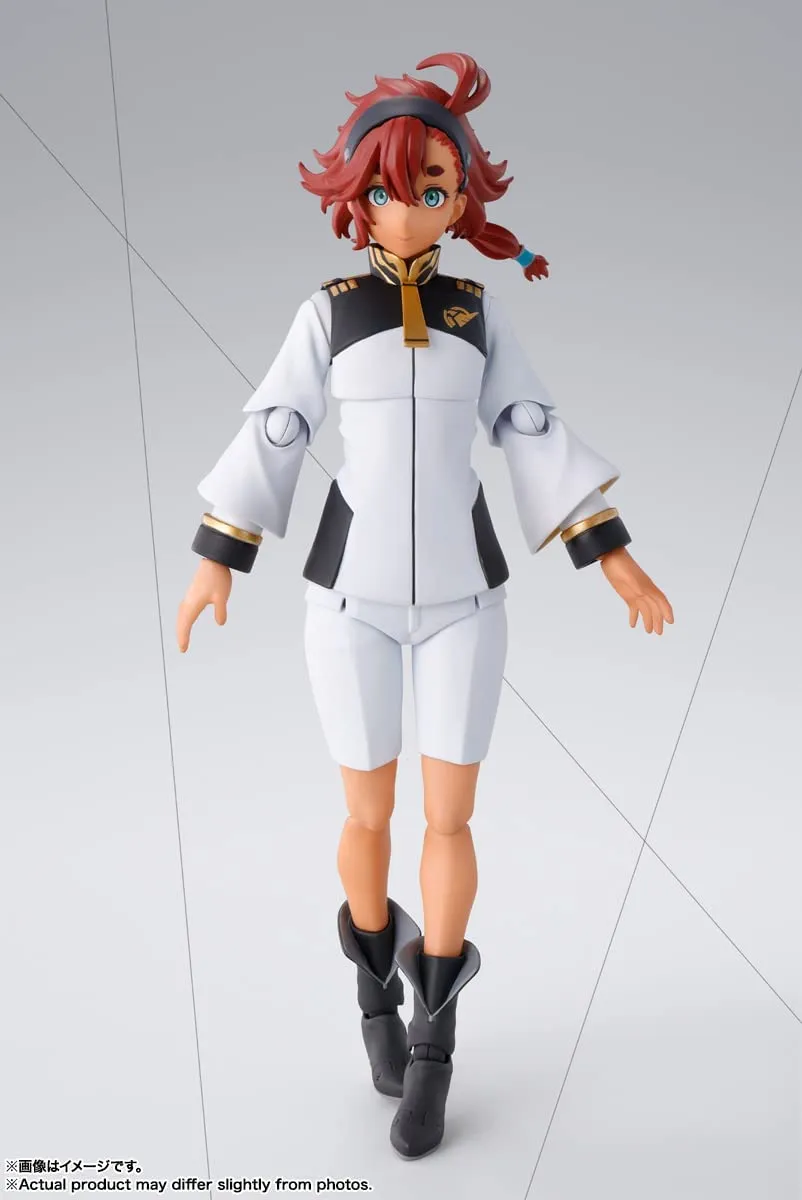 S.H. Figuarts Mobile Suit Gundam: The Witch from Mercury Suletta Mercury Action Figure Customizable Toy