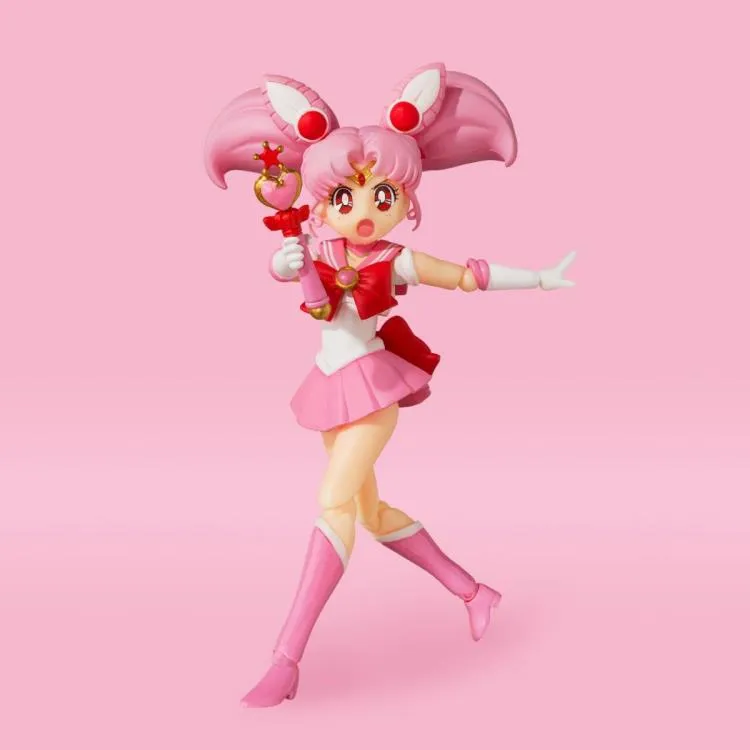 Themed Exhibit Biology Model S.H. Figuarts Sailor Chibi Moon Animation Color Edition Sailor Moon Action Figure