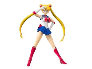 S.H. Figuarts Sailor Moon Animation Color Edition Sailor Moon Action Figure Abstract Form Sports Memorabilia