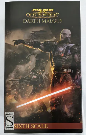 Sideshow Collectible 1/6 Star Wars The Old Republic Darth Malgus Sixth Scale Figure *Open Box* Collector's Album