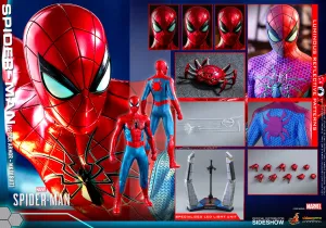 Action Collection Chase Variant Hot Toys 1/6 Marvel??s Spider-Man Game Spider Man (Spider Armor - MK IV Suit) Sixth Scale Figure VGM43