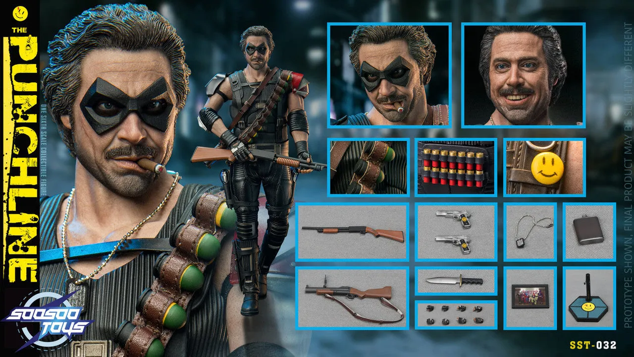 SooSoo Toys 1/6 The Punchline Sixth Scale Action Figure SST-032 Action Statue Mecha Robot