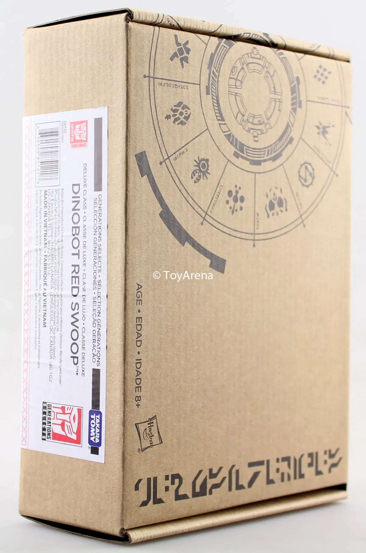 DIY Model Domestic Pet Transformers Power of the Prime Select Deluxe Exclusive Dinobot Red Swoop Action Figure