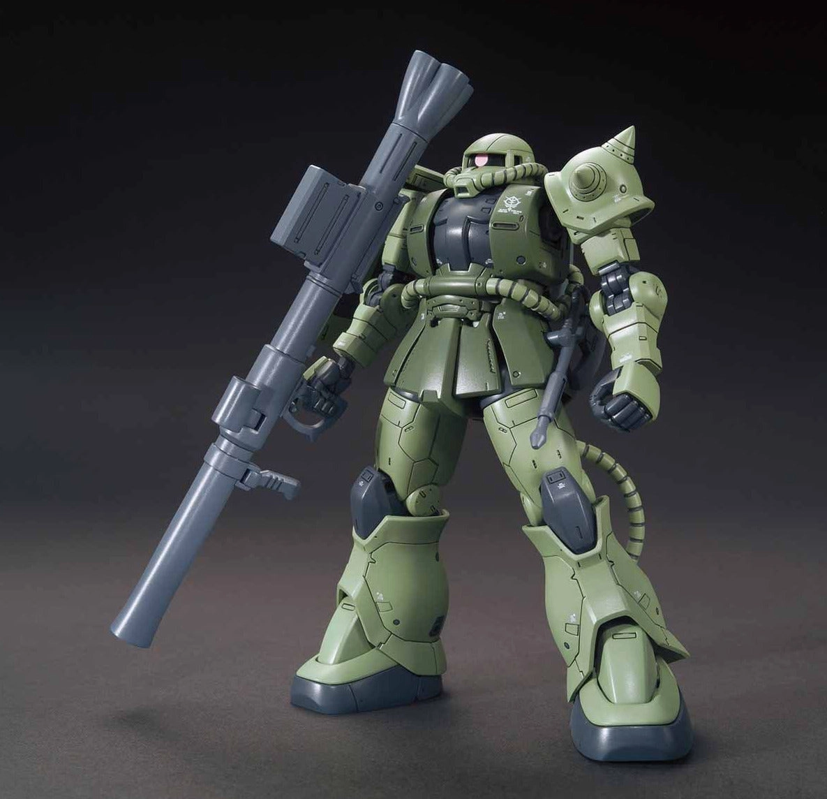 Gundam 1/144 HG The Origin #016 MS-06C Zaku II Type C/ Type C-5 Model Kit Robot Model Biology Model