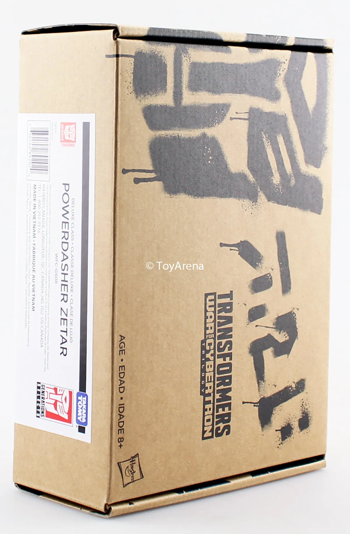 Display Model Transformers Generations Selects WFC-GS08 Deluxe Powerdasher Drill Zetar Action Figure