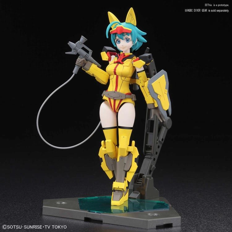 Gundam 1/144 HGBD #016 Figure-Rise Standard Diver Nami Model Kit Limited Model