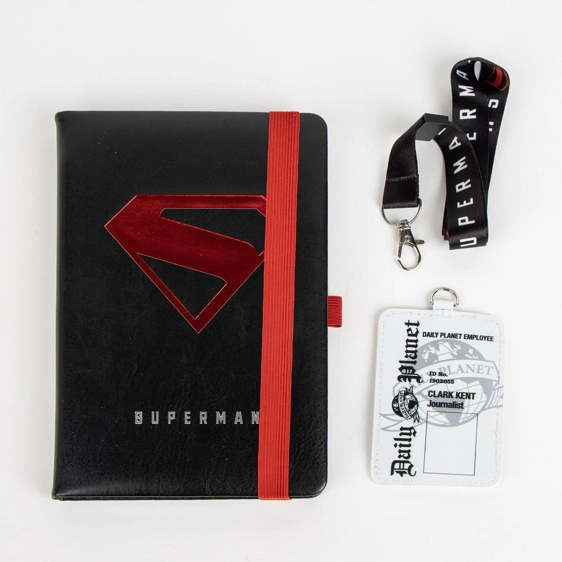 Obligation Fulfill SUPERMAN - Stationery Set - A5 Notebook   Badge