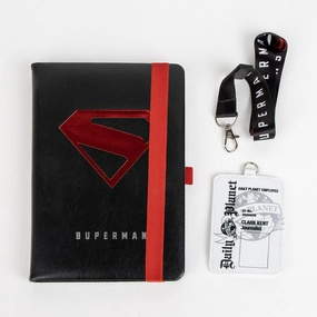 Obligation Fulfill SUPERMAN - Stationery Set - A5 Notebook   Badge