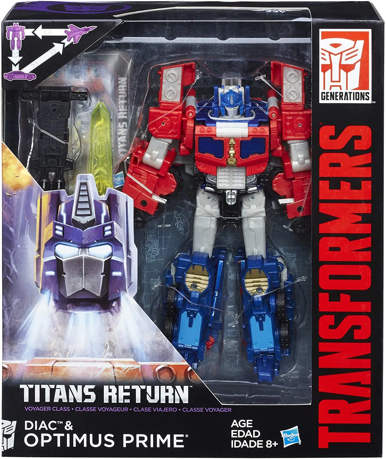 Transformers Generations Titans Return Voyager Class Optimus Prime Action Figure Wholesale Price She Shed
