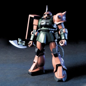 Summer Toy Hand Sculpted Gundam 1/144 HGUC #034 Gundam 0079 MS-06FS Zaku II FS (Garma Zabi Custom) Model Kit