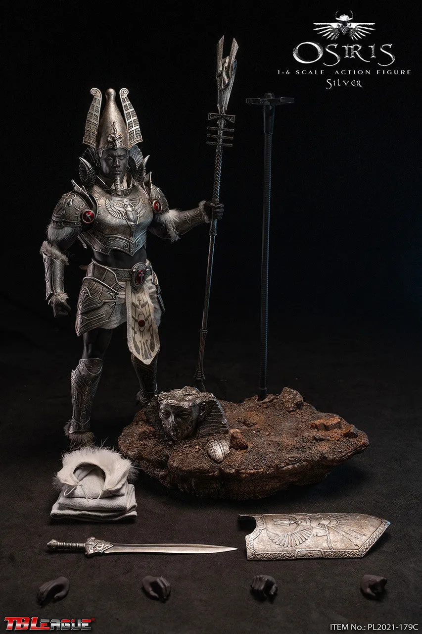 Spring Gift Limited Article TBLeague Phicen 1/6 Ancient Egyptian God of the Dead Osiris Silver Action Figure PL-2021-179C