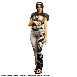Tekken Tag Tournament 2 Jun Kazama Play Arts Kai Action Figure Desktop Toy Art Piece