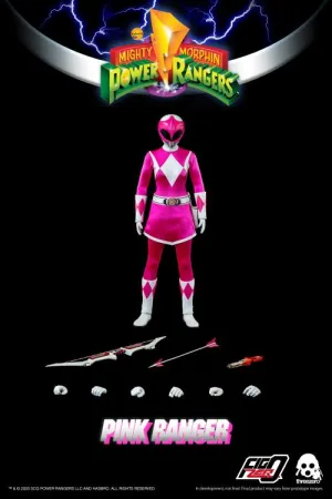 Cartoon Character Recognition Gift ThreeZero FigZero 1/6 Mighty Morphin Power Rangers Pink Ranger Sixth Scale Figure