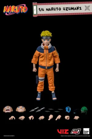 ThreeZero FigZero 1/6 Naruto Naruto Uzumaki Scale Action Figure Travel Souvenir
