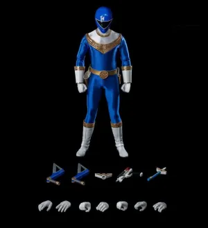 ThreeZero FigZero 1/6 Power Rangers Zeo Ranger III Blue Scale Action Figure Painted Model
